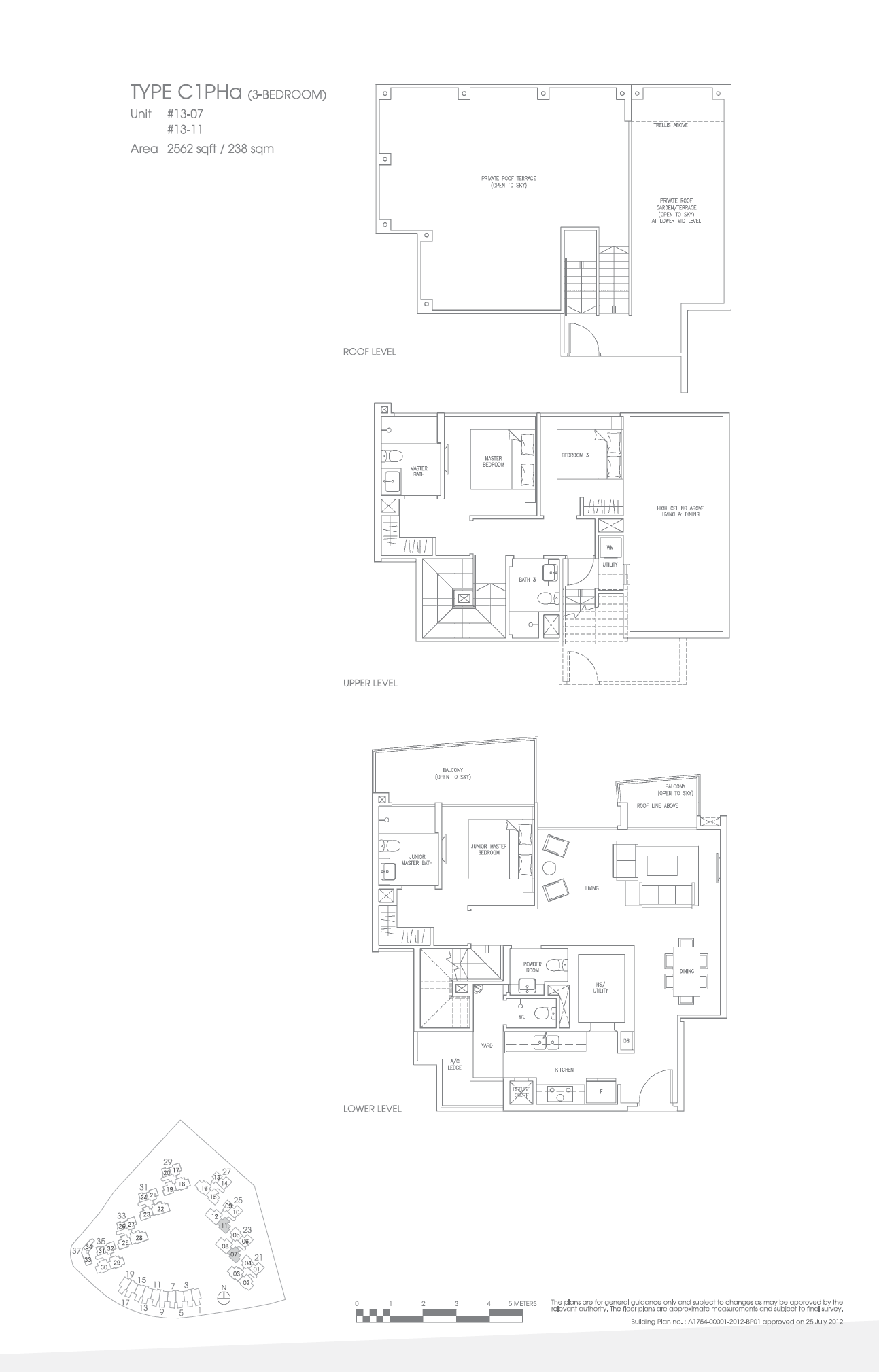 Skies Miltonia 1 Bedroom Floor Plan 19